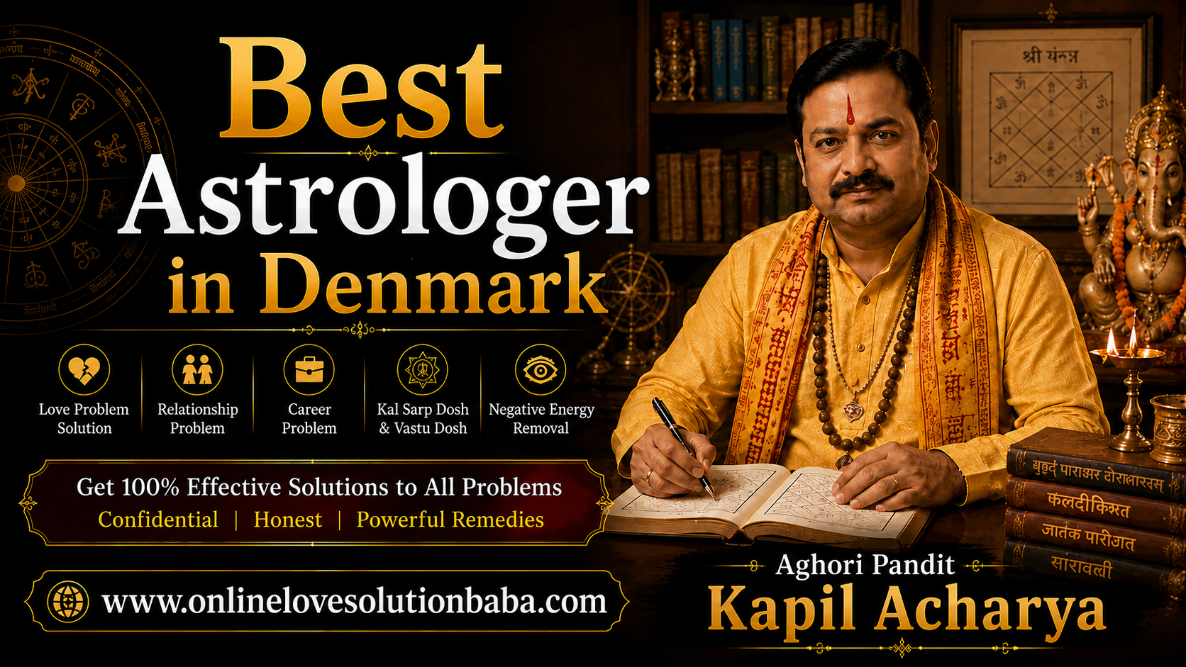 Best Astrologer in Denmark