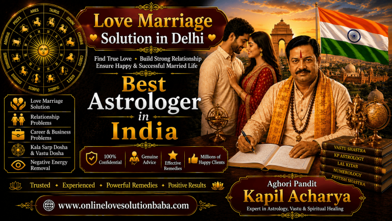 Love Marriage Solution in Delhi