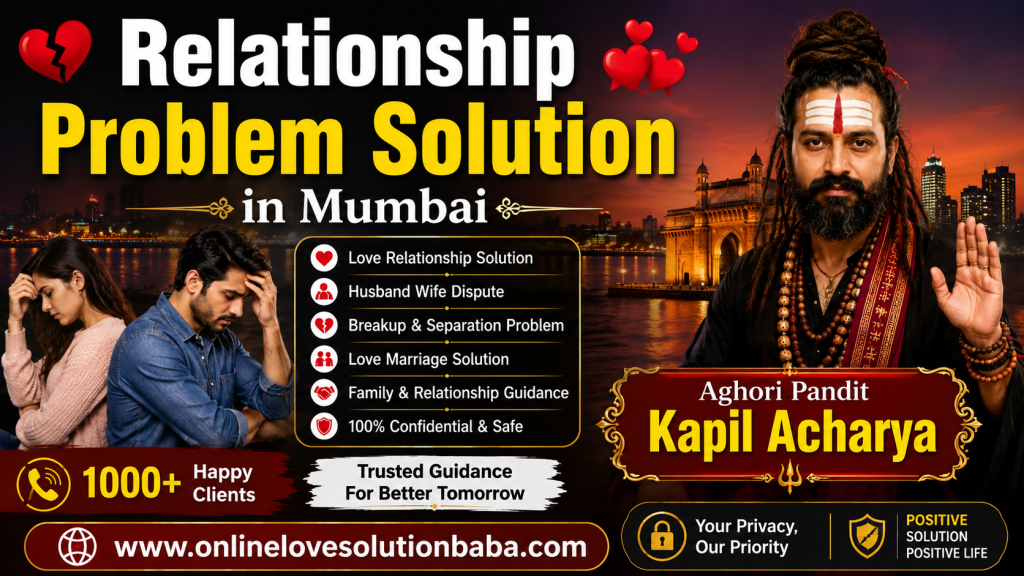 Relationship Problem Solution in Mumbai